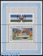 Delcampe - Uzbekistan 2001 10 Years Independence S/s, Mint NH - Usbekistan