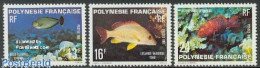 Delcampe - French Polynesia 1981 Fish 3v, Mint NH, Nature - Fish - Ongebruikt