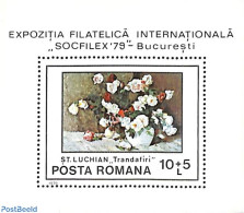 Delcampe - Romania 1979 Sozphilex S/s, Mint NH, Nature - Flowers & Plants - Unused Stamps