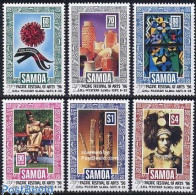 Delcampe - Samoa 1996 Apia Art Festival 6v, Mint NH, Art - Handicrafts - Samoa