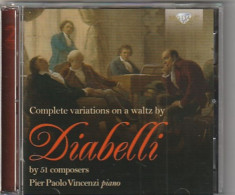 Delcampe - Cd Piano DIABELLI Complete Variations On A Waltz By PIER PAOLO VINCENZI Etat: TTB - Klassik