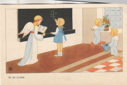 Delcampe - ANGES  EN CLASSE - Engel