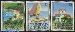 Delcampe - Trinidad & Tobago 1982 Tourism 3v, Mint NH, Sport - Transport - Various - Sailing - Ships And Boats - Tourism - Vela