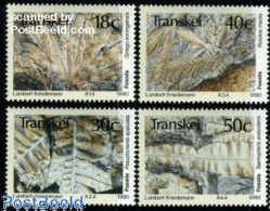 Delcampe - South Africa, Transkei 1990 Fossiles 4v, Mint NH, History - Geology - Transkei