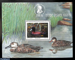 Delcampe - South Africa, Transkei 1992 Ducks S/s, Mint NH, Nature - Birds - Ducks - Transkei