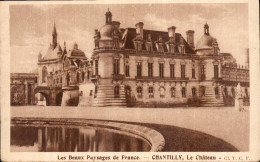 Delcampe - CPA Les Beaux Paysages De France Chantilly Le Chateau - Chantilly
