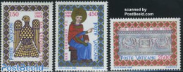 Delcampe - Vatican 1985 Pope Gregorius VII 3v, Mint NH, Religion - Pope - Religion - Neufs
