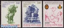 Delcampe - Vatican 1986 Health Saints 3v, Mint NH, Health - Religion - Health - Religion - Neufs
