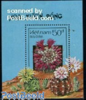 Delcampe - Vietnam 1987 Cactus Flowers S/s, Mint NH, Nature - Cacti - Flowers & Plants - Cactus