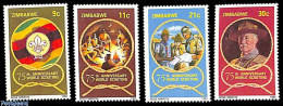 Delcampe - Zimbabwe 1982 Scouting 4v, Mint NH, Sport - Scouting - Zimbabwe (1980-...)