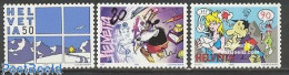 Delcampe - Switzerland 1992 Comics 3v, Mint NH, Art - Comics (except Disney) - Ungebraucht