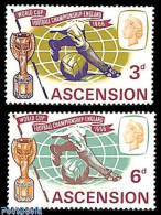 Delcampe - Ascension 1966 Football Games England 2v, Mint NH, Sport - Football - Ascensión