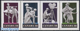 Delcampe - Canada 1989 Art & Amusement 4v [+], Mint NH, Performance Art - Dance & Ballet - Film - Music - Theatre - Unused Stamps