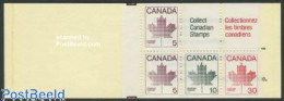 Delcampe - Canada 1982 Definitives, Ahorn Booklet, Mint NH, Nature - Trees & Forests - Stamp Booklets - Unused Stamps