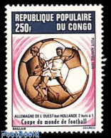 Delcampe - Congo Republic 1974 Germany World Football Champion 1v, Mint NH, Sport - Football - Autres & Non Classés