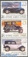 Delcampe - Cyprus 2003 Automobiles 3v [::], Mint NH, Transport - Automobiles - Neufs
