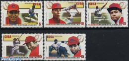 Delcampe - Cuba 2004 Official Baseball 5v, Mint NH, Sport - Baseball - Sport (other And Mixed) - Neufs