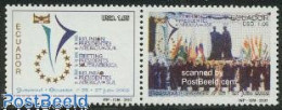 Delcampe - Ecuador 2003 Presidential Meeting 2v [:], Mint NH, History - Politicians - Ecuador