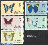 Delcampe - Ethiopia 1967 Butterflies 5v, Mint NH, Nature - Butterflies - Ethiopie