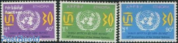 Delcampe - Ethiopia 1975 30 Years UNO 3v, Mint NH, History - United Nations - Ethiopie