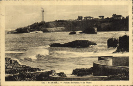 Delcampe - CPA Biarritz Pointe St Martin Et Le Phare - Phares