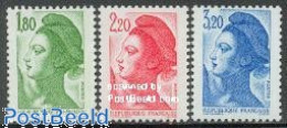 Delcampe - France 1985 Definitives 3v, Mint NH - Neufs