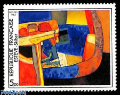 Delcampe - France 1986 Esteve Painting 1v, Mint NH, Art - Modern Art (1850-present) - Paintings - Neufs