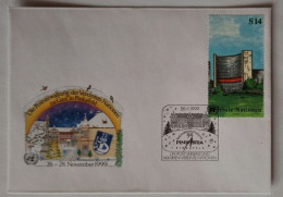 Delcampe - Envelope "Postal Organization Guest Of The UN In Pinkafeld". Austria, 1999. - FDC