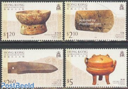 Delcampe - Hong Kong 1996 Archaeology 4v, Mint NH, History - Archaeology - Ongebruikt