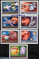 Delcampe - Hungary 1974 Mars Space Flights 7v, Mint NH, Transport - Space Exploration - Ungebraucht
