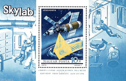 Delcampe - Hungary 1973 Skylab S/s, Mint NH, Transport - Space Exploration - Ungebraucht