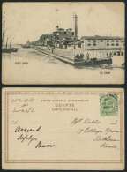 Delcampe - Egypt 1909 Old Postcard PORT SAID Quai Quay, LIGHTHOUSE - Sonstige & Ohne Zuordnung