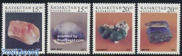 Delcampe - Kazakhstan 1997 Minerals 4v, Mint NH, History - Geology - Kasachstan