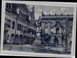 Delcampe - LEIPZIG Sachsen Goethedenkmal Naschmarkt - Leipzig