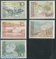 Delcampe - Liechtenstein 1972 Definitives, Landscapes 5v, Mint NH - Ungebraucht