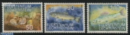 Delcampe - Liechtenstein 1987 Fish 3v, Mint NH, Nature - Fish - Neufs