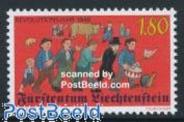 Delcampe - Liechtenstein 1998 Revolution Of 1848 1v, Mint NH - Neufs