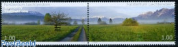 Delcampe - Liechtenstein 2010 Panorama 2v [:], Mint NH, Sport - Various - Mountains & Mountain Climbing - Tourism - Neufs