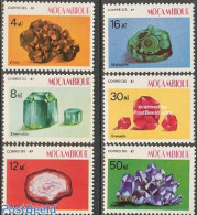 Delcampe - Mozambique 1987 Minerals 6v, Mint NH, History - Geology - Mozambique