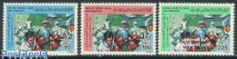 Delcampe - Libya Kingdom 1982 Health Day 3v, Mint NH, Health - Health - Autres & Non Classés