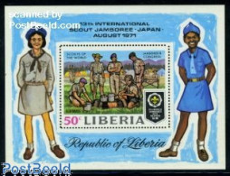 Delcampe - Liberia 1971 World Jamboree S/s, Mint NH, Sport - Scouting - Autres & Non Classés