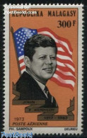 Delcampe - Madagascar 1973 J.F. Kennedy 1v, Mint NH, History - American Presidents - Flags - Politicians - Autres & Non Classés
