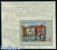 Delcampe - Romania 1972 Save Venice S/s, Mint NH, History - Transport - Unesco - Ships And Boats - Art - Modern Art (1850-present.. - Unused Stamps