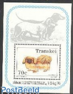 Delcampe - South Africa, Transkei 1993 Dogs S/s, Mint NH, Nature - Dogs - Transkei