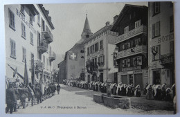 Delcampe - SUISSE - VALAIS - SALVAN - Procession - Salvan