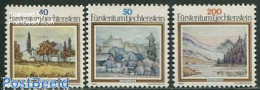 Delcampe - Liechtenstein 1983 Landscape Paintings 3v, Mint NH, Art - Paintings - Neufs