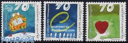 Delcampe - Liechtenstein 1999 Mixed Issue 3v, Mint NH, History - Europa Hang-on Issues - U.P.U. - Neufs
