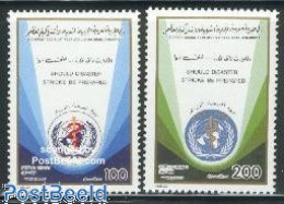 Delcampe - Libya Kingdom 1991 World Health Day 2v, Mint NH, Health - Health - Autres & Non Classés