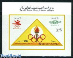Delcampe - Libya Kingdom 1992 Olympic Games Barcelona S/s, Mint NH, Sport - Olympic Games - Autres & Non Classés