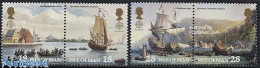 Delcampe - Isle Of Man 1992 Europa 2x2v [:], Mint NH, History - Transport - Various - Europa (cept) - Explorers - Ships And Boats.. - Explorateurs